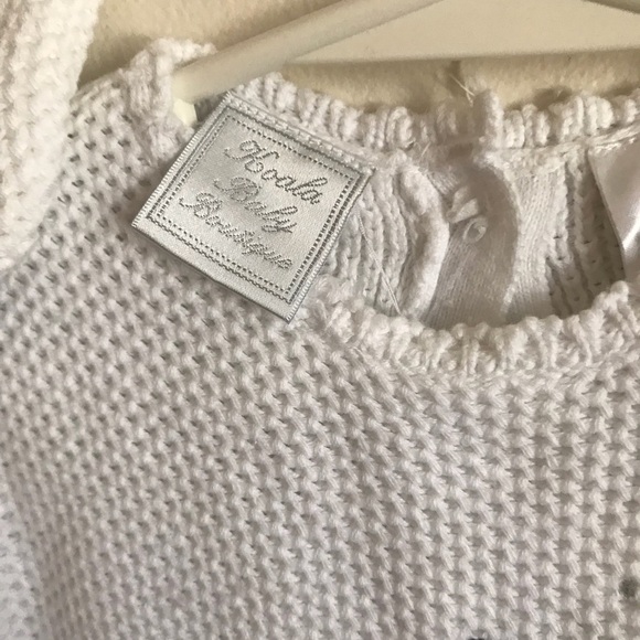 Koala Baby Boutique 3 piece Crocheted Embroidered - Picture 8 of 8